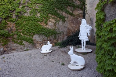 Langlade au Parc de Sculptures de la commanderie de Peyrassol dans le Var